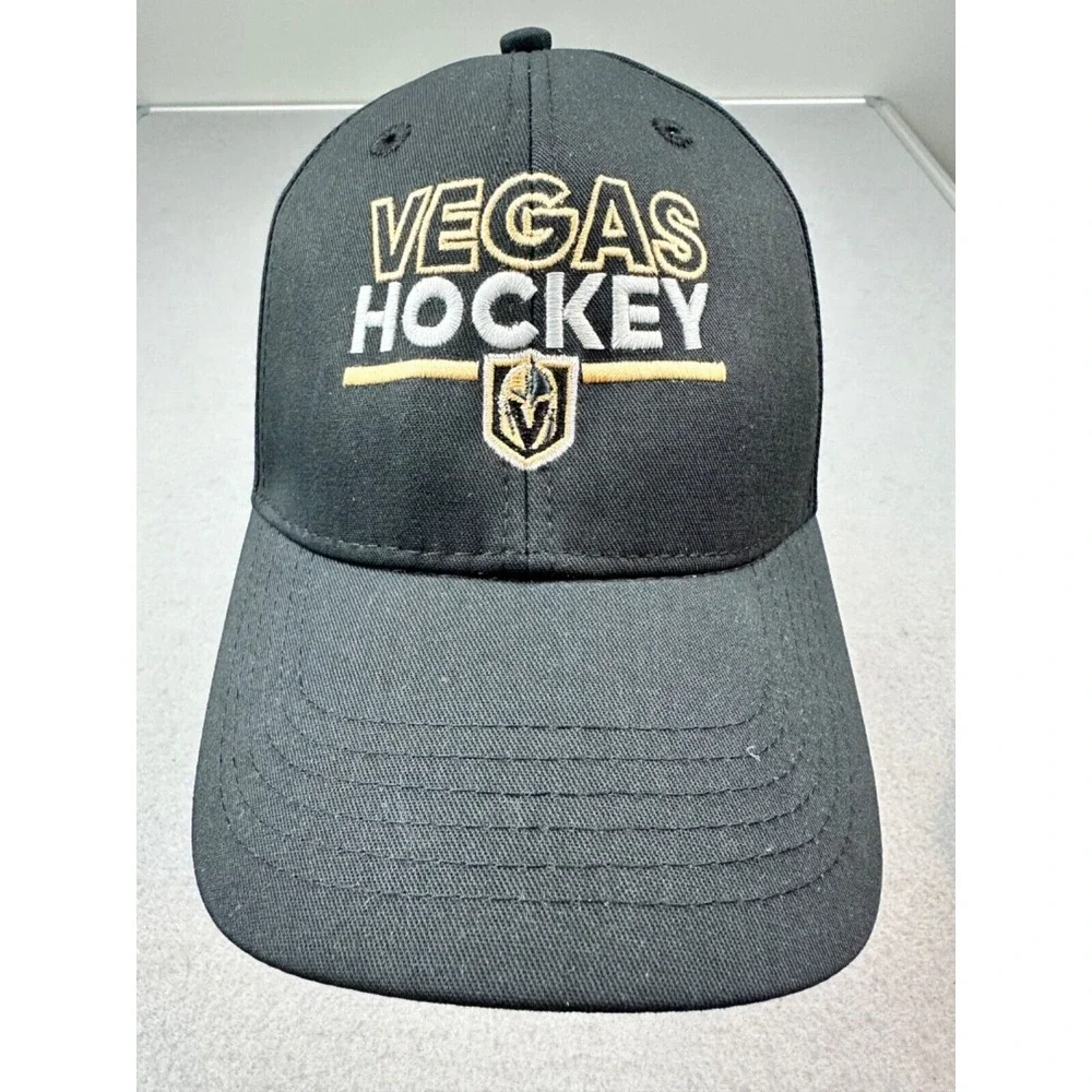 Vegas Golden Knights 2018 Stanley Cup Final Adidas Adjustable Hat‎ Cap NHL Black